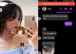 Poster of Clip chat sex của Phương Uyên với trai lạ