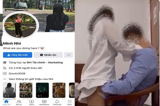 Poster of Clip sex địt nhau của Minh Nhi và bạn trai