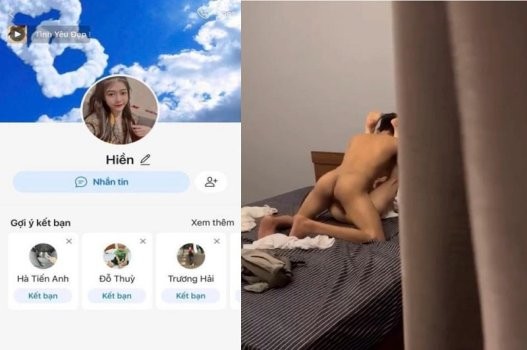 Poster of Clip tình dục của em Hiền được thực hiện đến đỉnh điểm