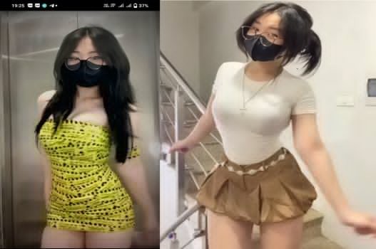 Poster of Lên mạng clip TikTok cô gái mũm mĩm say mê nhún nhảy