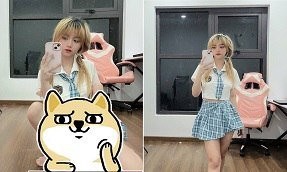 Poster of Linh đã tiết lộ một video sex siêu nét