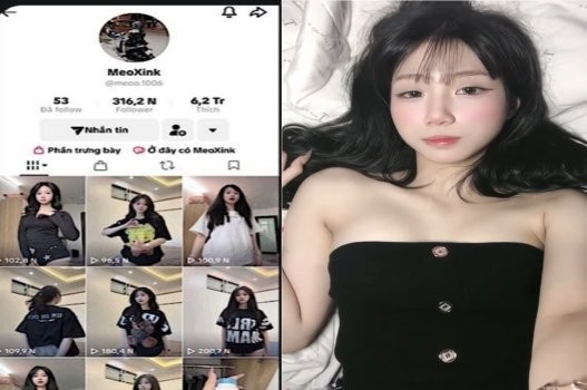 Poster of Phim sex hay Tiktoker Hà Meo Meoxink với phong cách ấn tượng